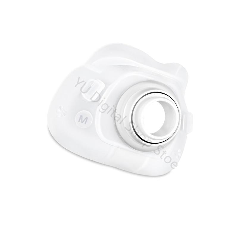 Cpap Full Face Mask Silicone Cushion - Cuscino ricambio in silicone morbido 96BA