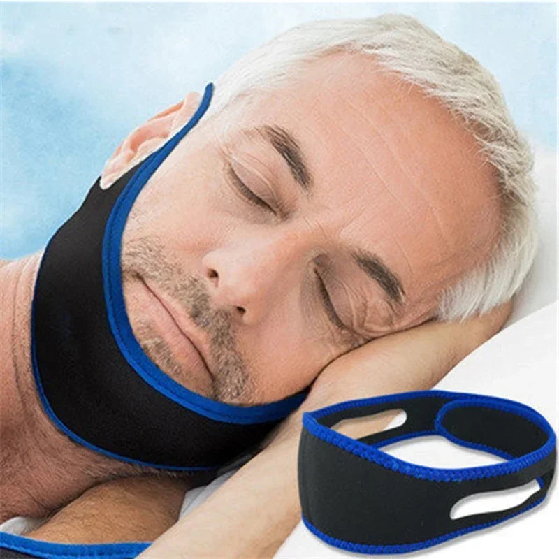 Anti Snore Chin Strap Adjustable - Cintura regolabile anti-russamento per il supporto