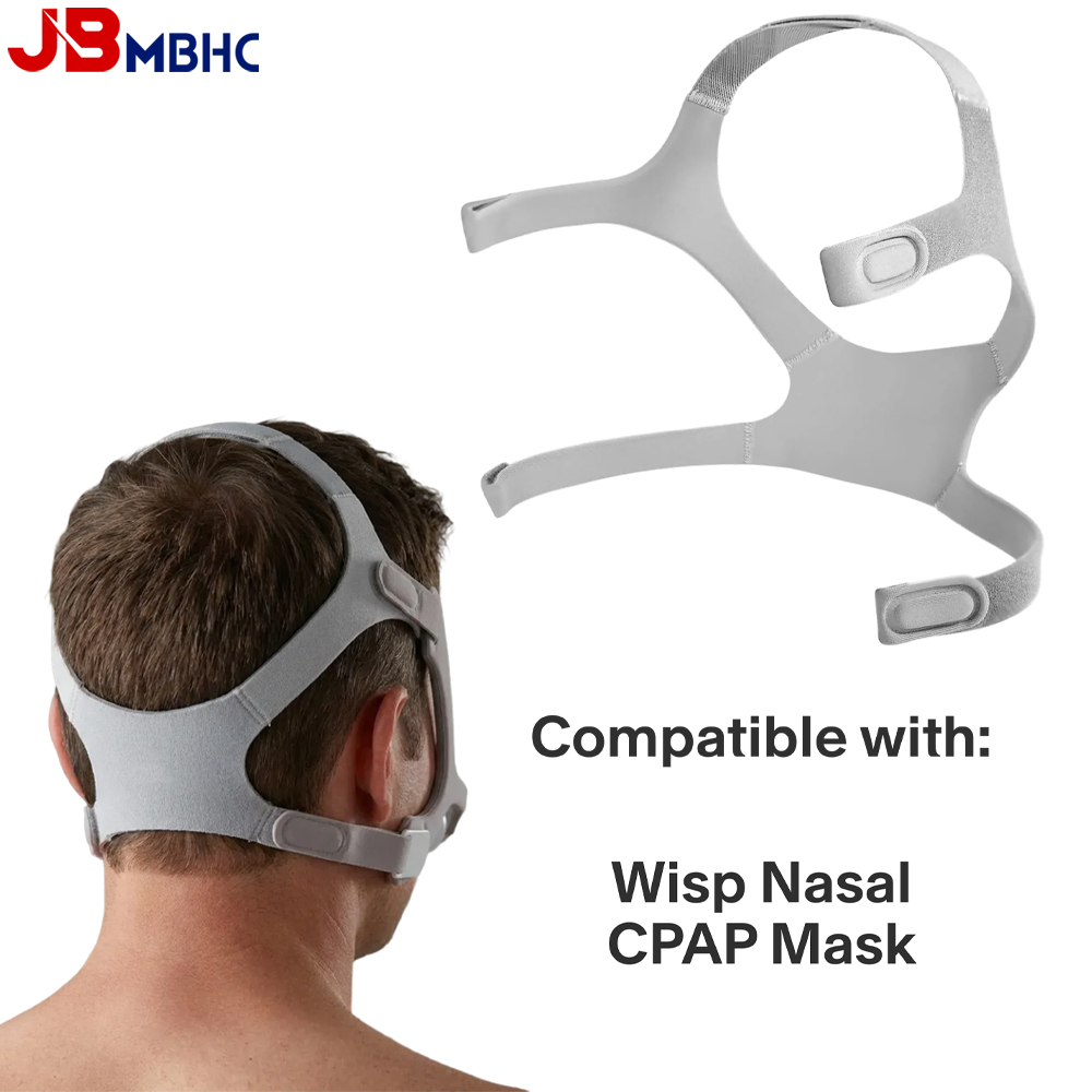 Cpap Nasal Pillow Mask Headgear - 1/2 Pezzi Cinghia per Copricapo Compatibile