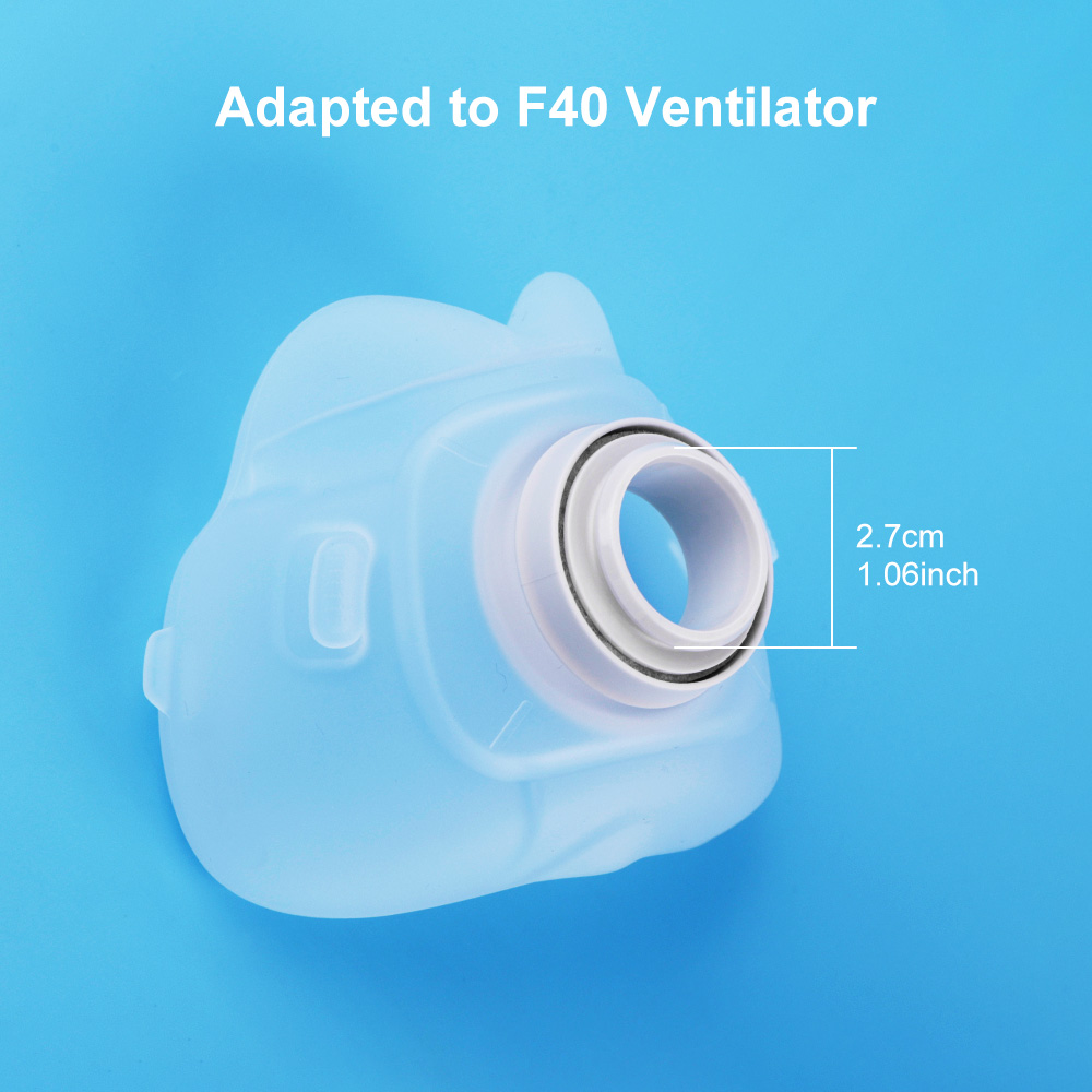 Cpap Full Face Mask Silicone Cushion - Forniture per maschera integrale con cuscino