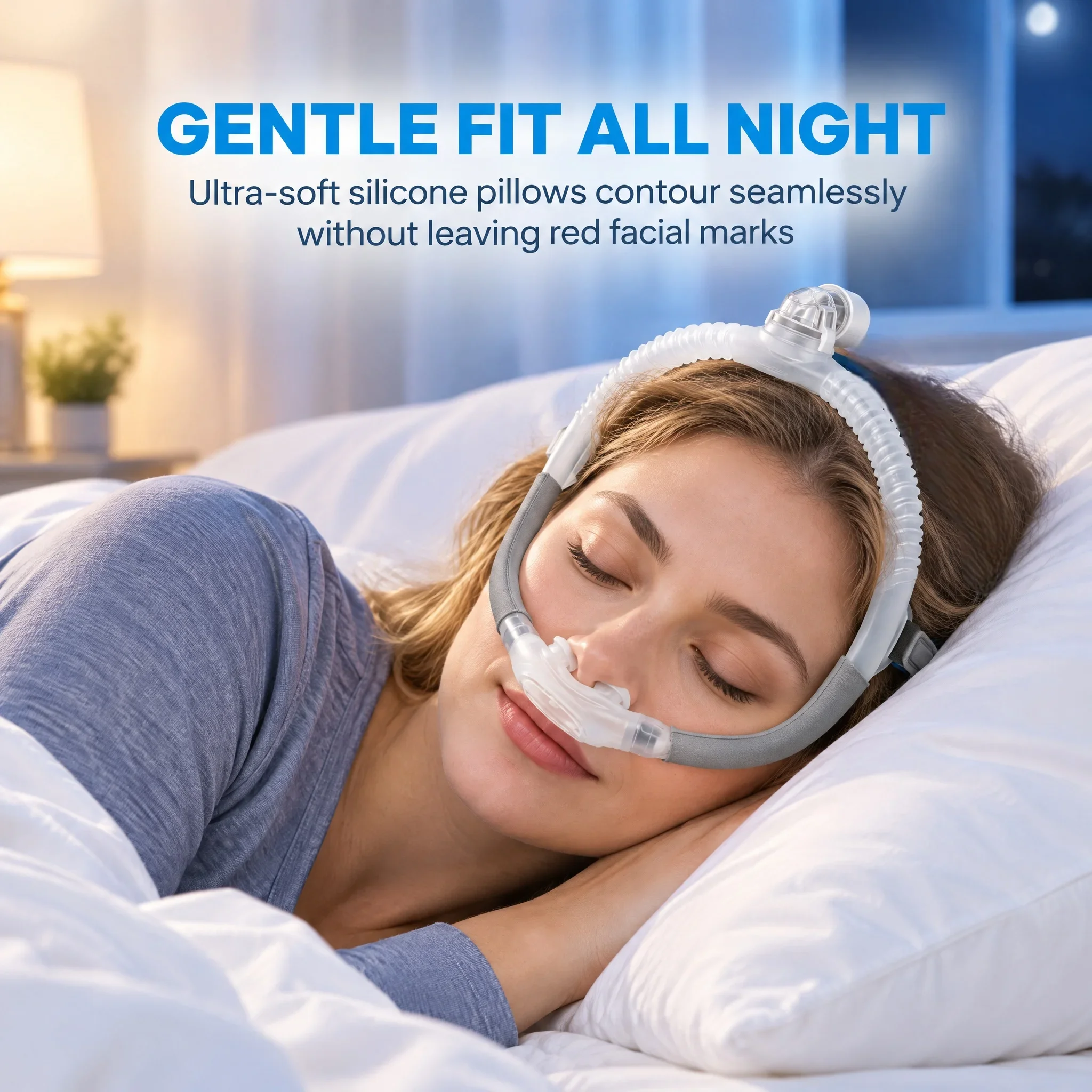 Maschera CPAP con cuscinetti n - Cpap Nasal Pillow Mask Headgear recensione e prezzo