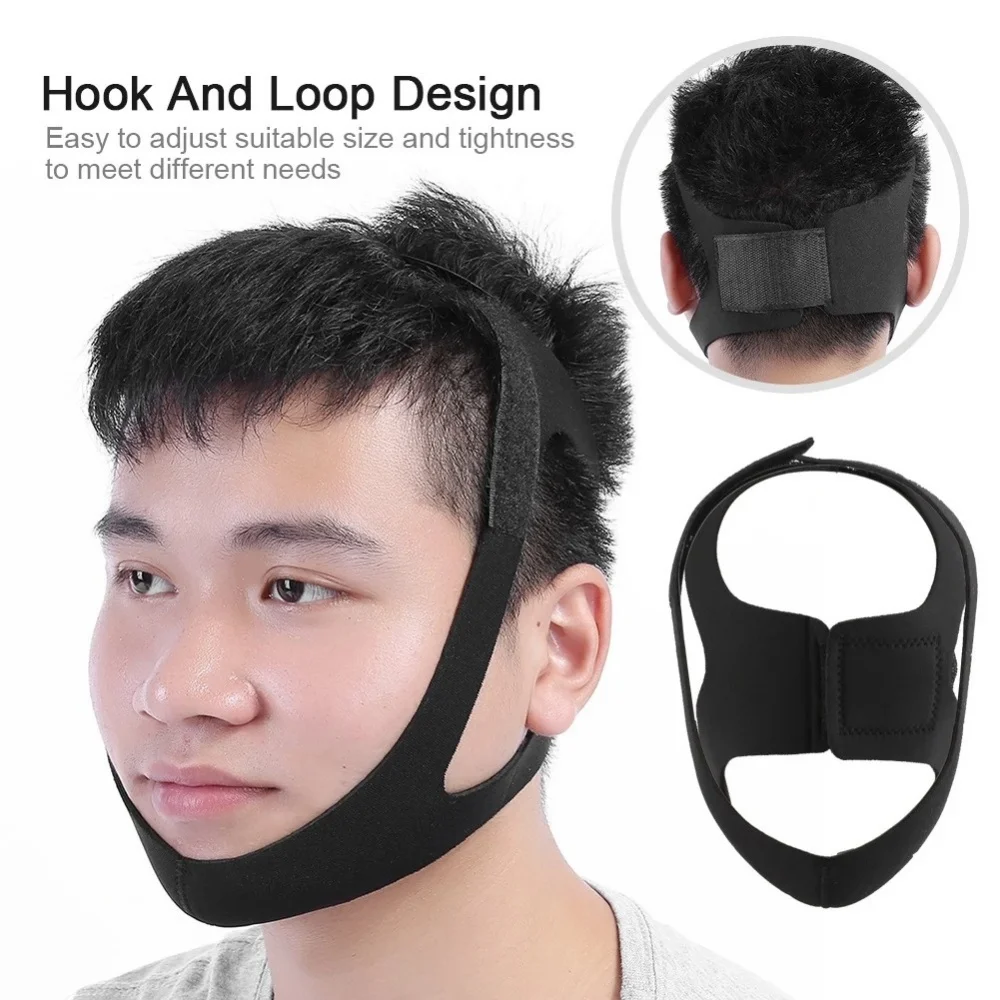 Cinturino per il mento anti-ru - Anti Snore Chin Strap Adjustable recensione e prezzo