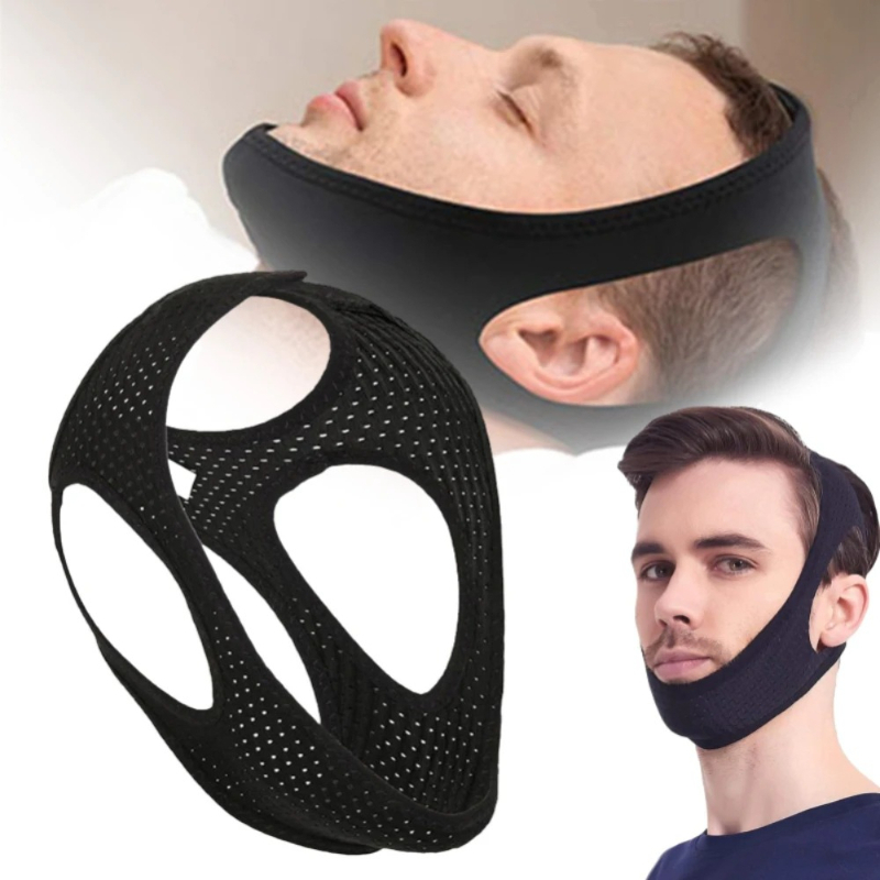 Dispositivo Anti Apnea per Uom - Anti Snore Chin Strap Adjustable recensione e prezzo