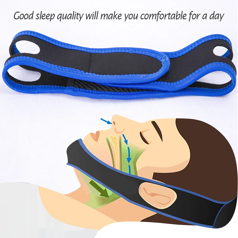 1P Fascia per il mento anti-ru - Anti Snore Chin Strap Adjustable recensione e prezzo