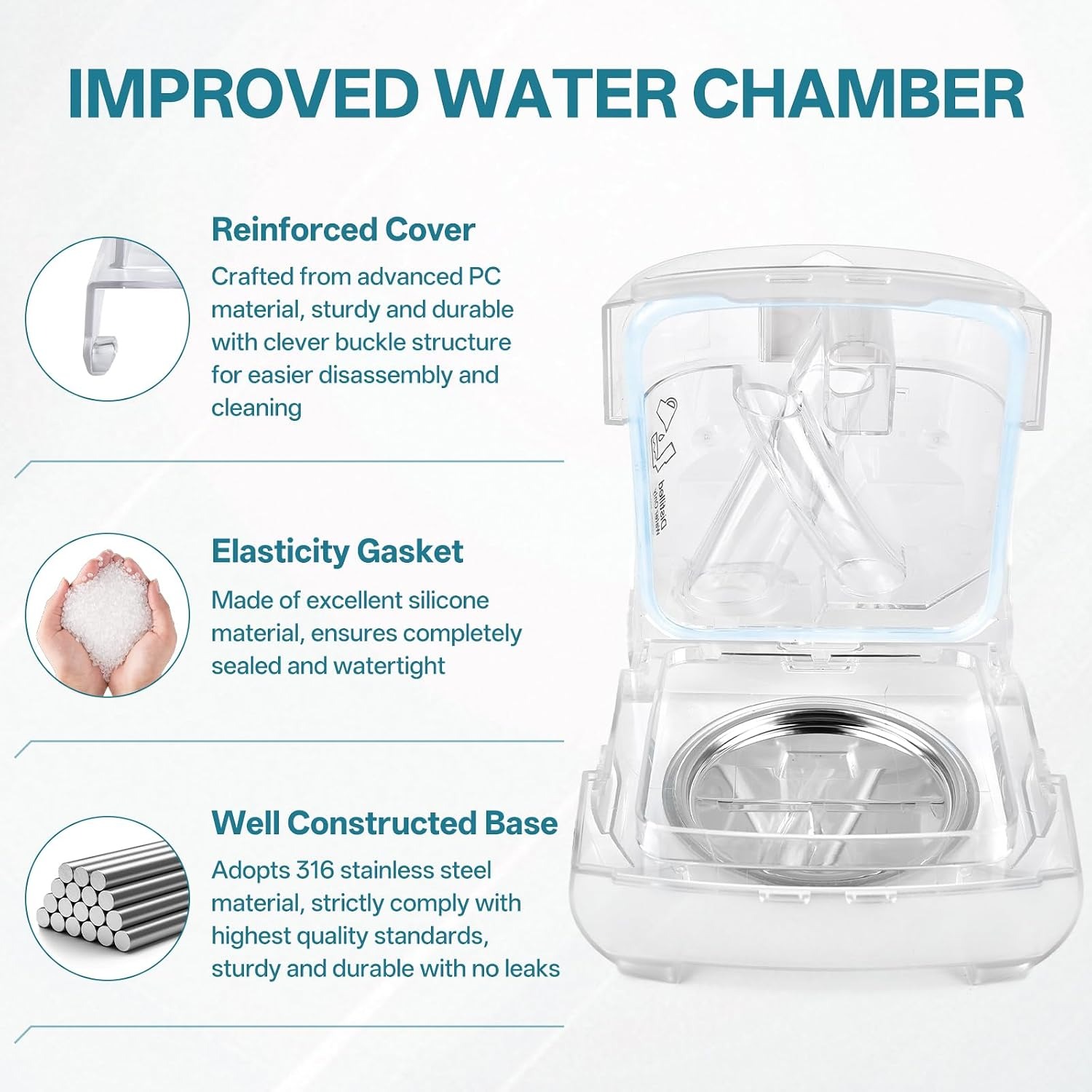 Camera d'acqua per CPAP compat - Cpap Machine Water Chamber Humidifier recensione e prezzo