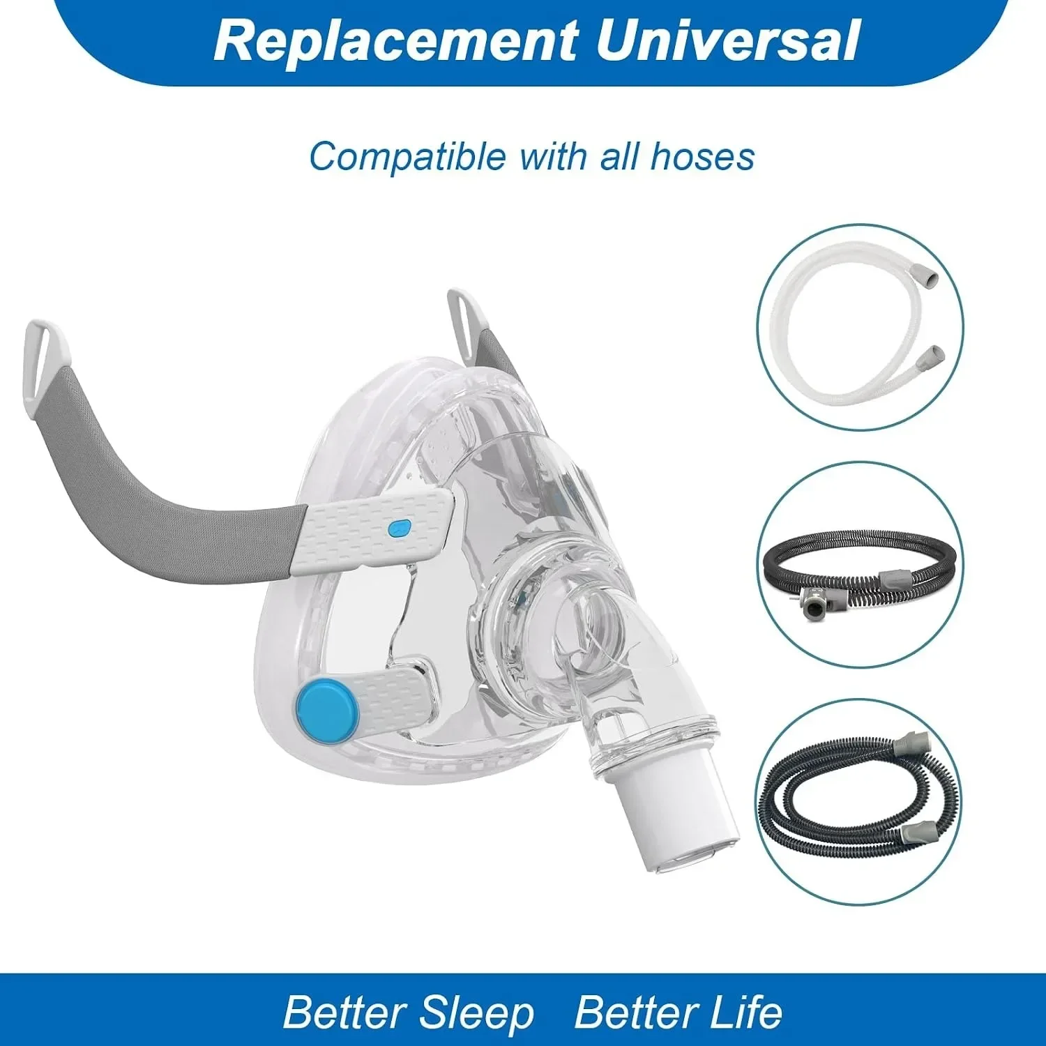 Set Maschera CPAP AirFit F20 a - Cpap Full Face Mask Silicone Cushion recensione e prezzo
