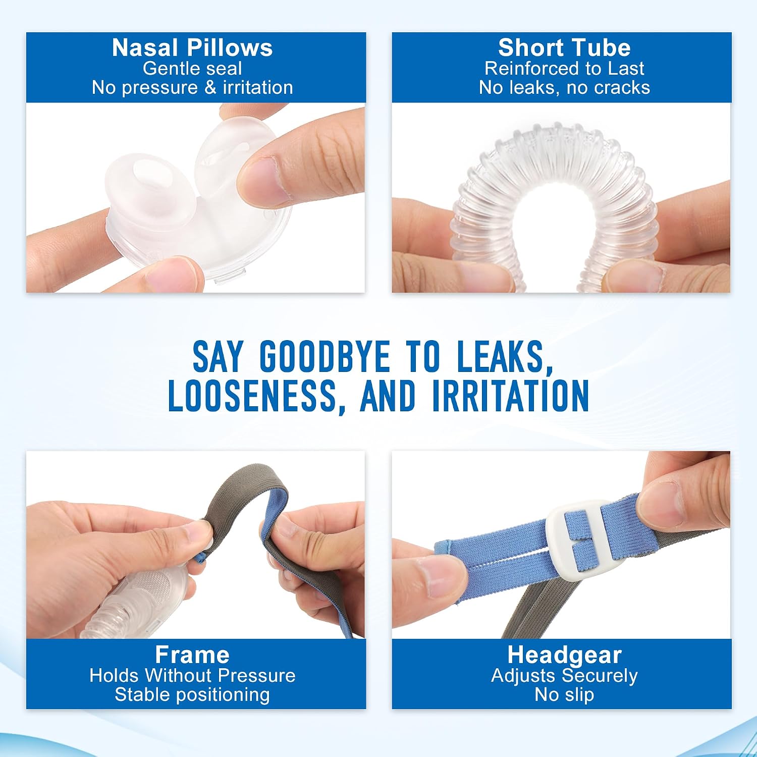 Compatibile con il kit complet - Cpap Nasal Pillow Mask Headgear recensione e prezzo