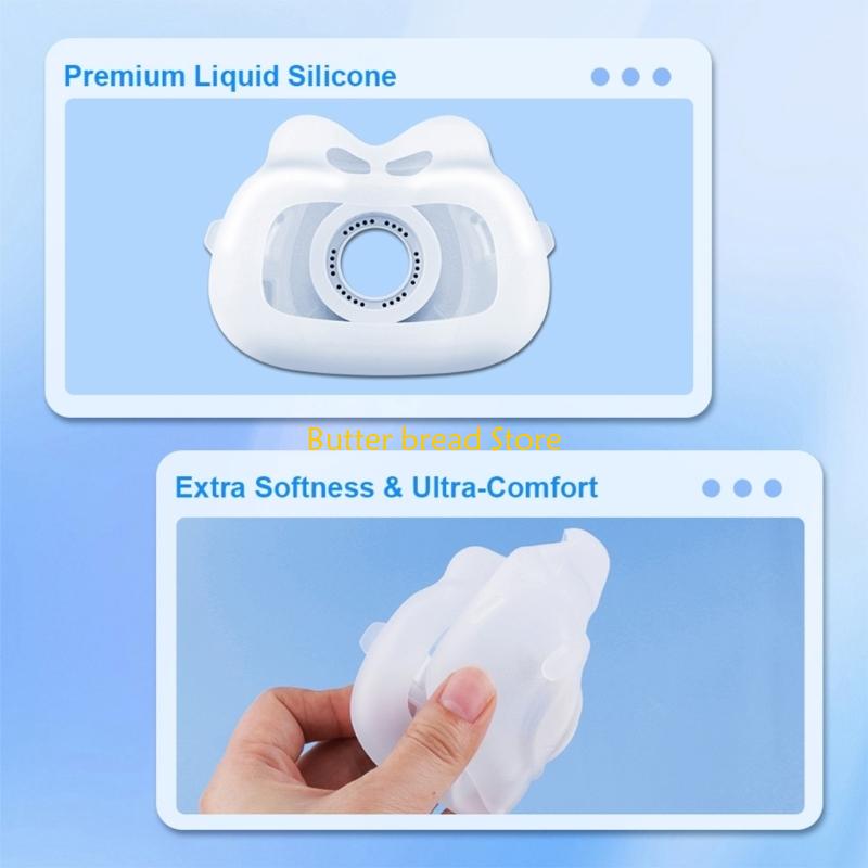 Sostituzione del cuscino in si - Cpap Full Face Mask Silicone Cushion recensione e prezzo