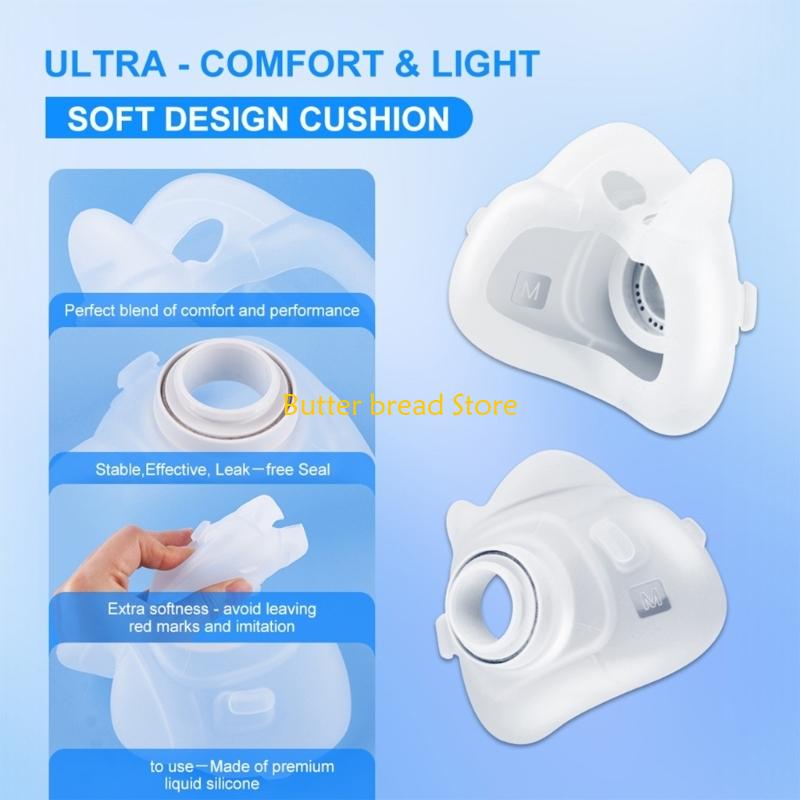 Sostituzione del cuscino in si - Cpap Full Face Mask Silicone Cushion recensione e prezzo
