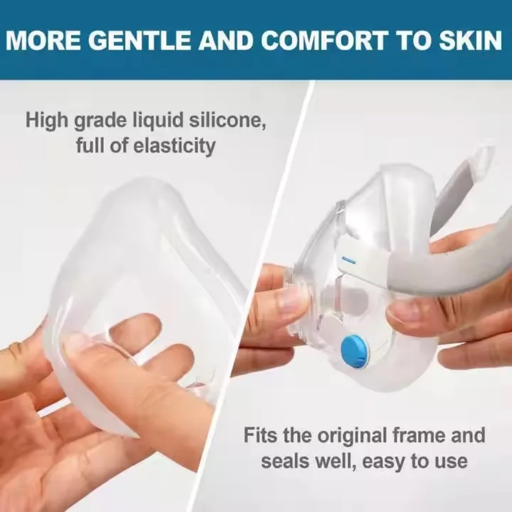 Cuscinetto di Ricambio per Mas - Cpap Full Face Mask Silicone Cushion recensione e prezzo