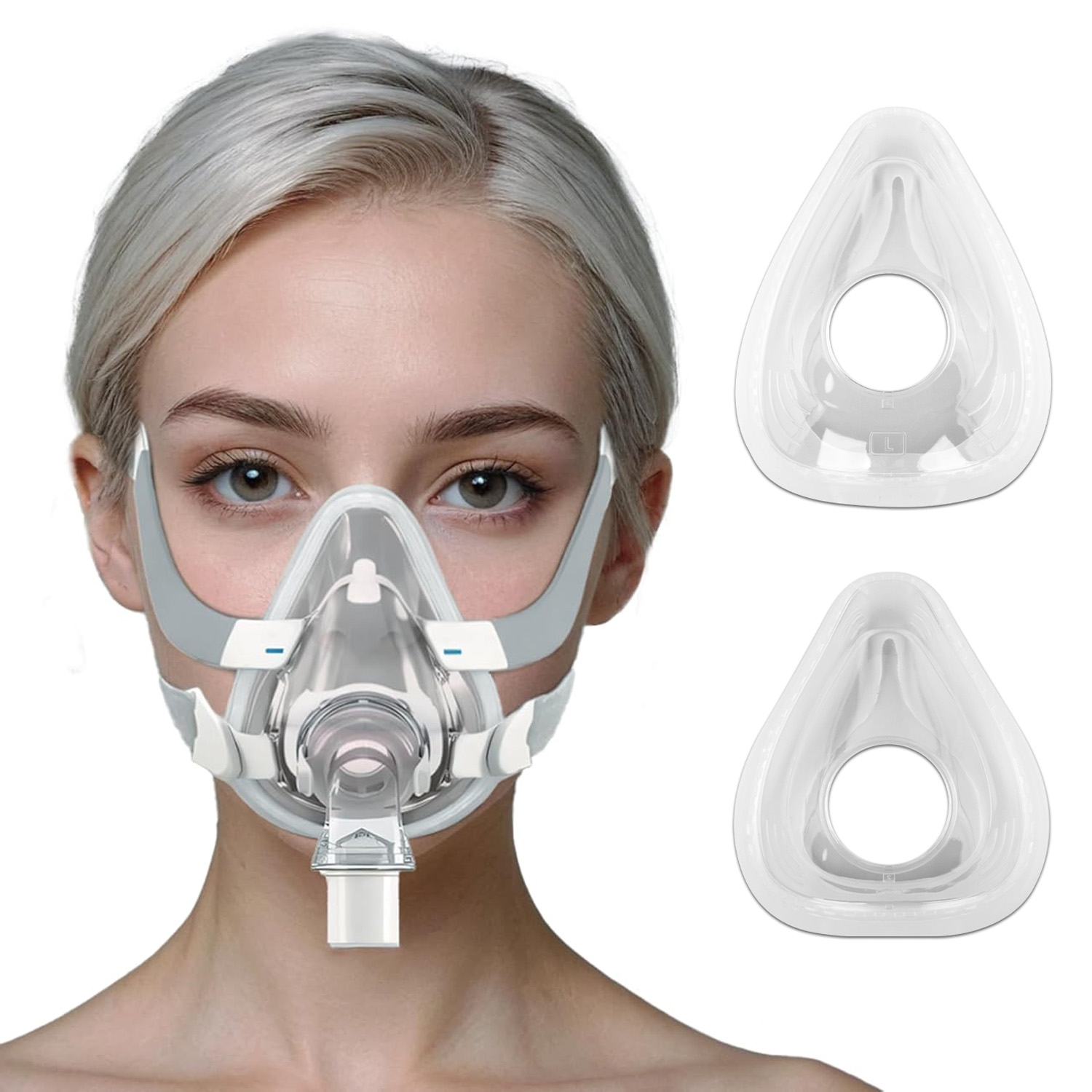 Cuscinetto di Ricambio per Mas - Cpap Full Face Mask Silicone Cushion recensione e prezzo
