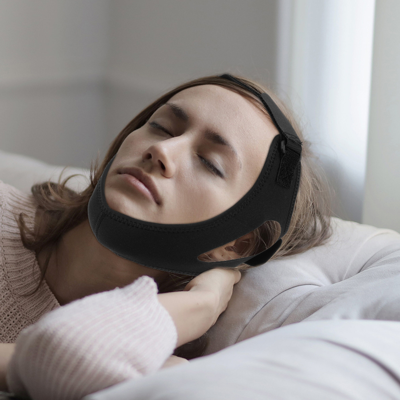 Cinghia per il mento di alta q - Anti Snore Chin Strap Adjustable recensione e prezzo