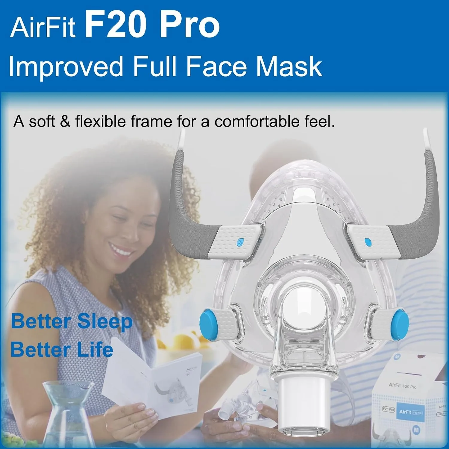 Set completo di maschera CPAP  - Cpap Full Face Mask Silicone Cushion recensione e prezzo