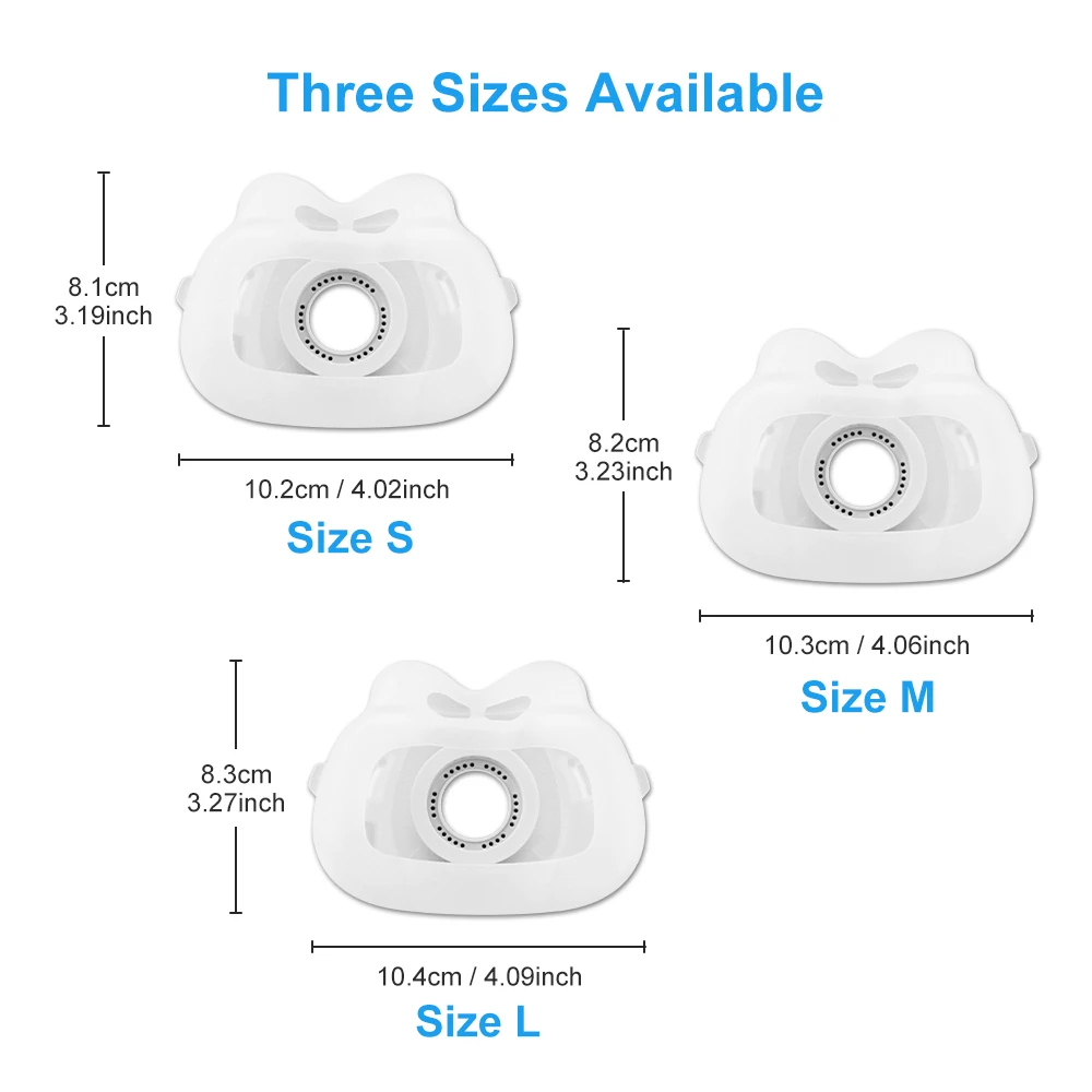 Forniture per maschera integra - Cpap Full Face Mask Silicone Cushion recensione e prezzo